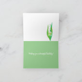 Mag de volgende dag Lily van de vallei bloemen vie Kaart (Binnen)