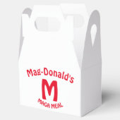 Mag-Donald's Lunchboxen Bedankdoosjes (Geopend)