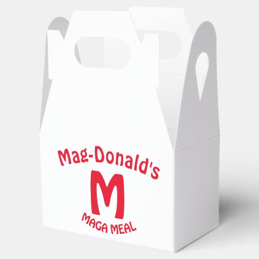 Mag-Donald's Lunchboxen Bedankdoosjes (Geopend)