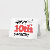 Mag doorgaan met domheid kinderen Verjaardagskaart Feestdagen Kaart (Voorkant)