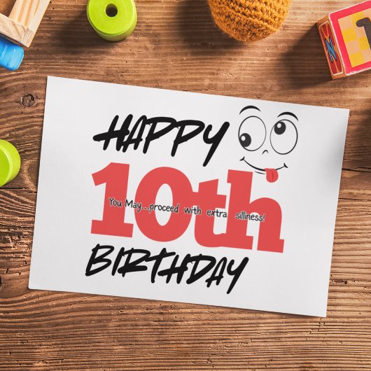 Mag doorgaan met domheid kinderen Verjaardagskaart Feestdagen Kaart