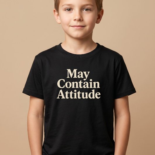 Mag een Attitude Hebben T-shirt