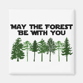 Mag het bos bij jou zijn? magneet (Voorkant)