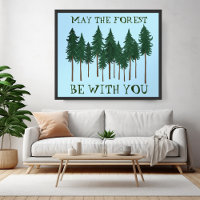 Mag het bos met je zijn de BOMEN TE BEWAREN?