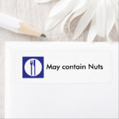 Mag het etiket van noten bevatten (Insitu)