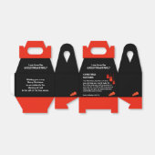 MAG HET LOPZWART DAT JE NUMMER 6 BENT BEDANKDOOSJES (Uitgevouwen)