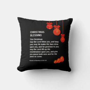 MAG HET LORD BLESS DAT JE 6 kerst telt Kussen