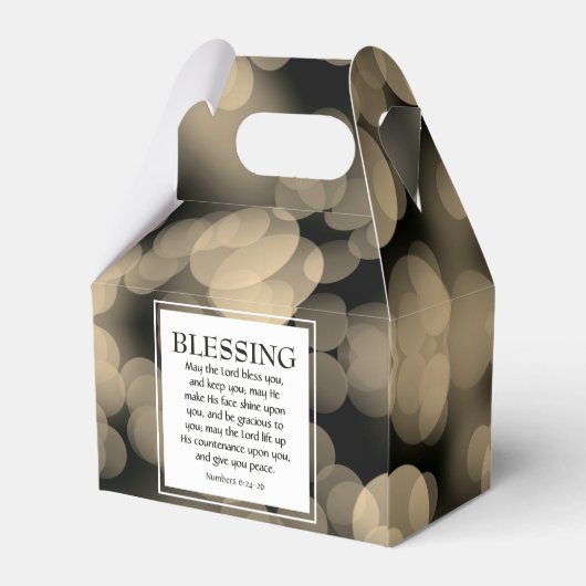 MAG HET LORD BLESS DAT JE Christelijk BENT Bedankdoosjes (Achterkant)