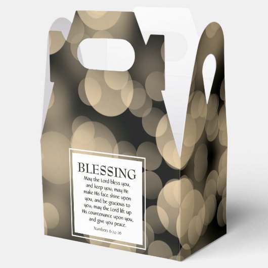 MAG HET LORD BLESS DAT JE Christelijk BENT Bedankdoosjes (Geopend)