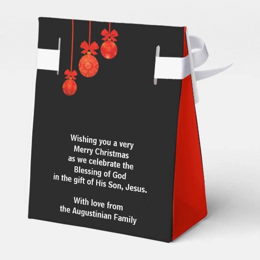 MAG HET LORD BLESS U Aantallen 6 CHRISTMAS Bedankdoosjes (Achterkant)