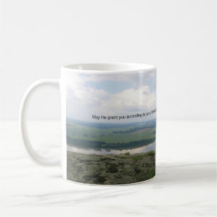 Mag hij je de verlangens van je hart geven? koffiemok