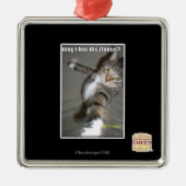 Mag ik dansen? metalen ornament (Voorkant)