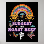 Mag ik de rosbief grappig ongepast A Poster (Voorkant)