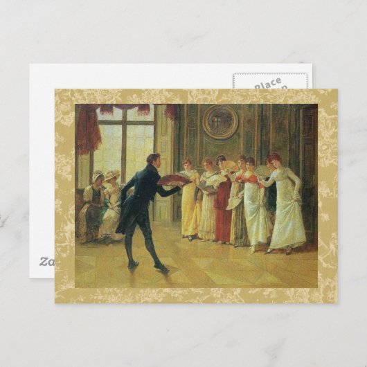 Mag ik deze dans hebben? briefkaart (Voorkant / Achterkant)