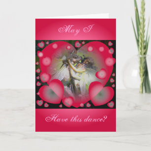 Mag ik deze dans hebben? feestdagen kaart