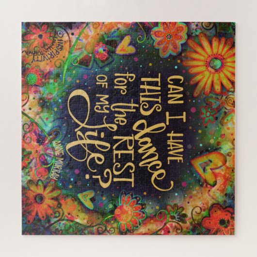 Mag ik deze dans hebben? "Inspiron" Jigzaag Puzzle Legpuzzel (Horizontaal)