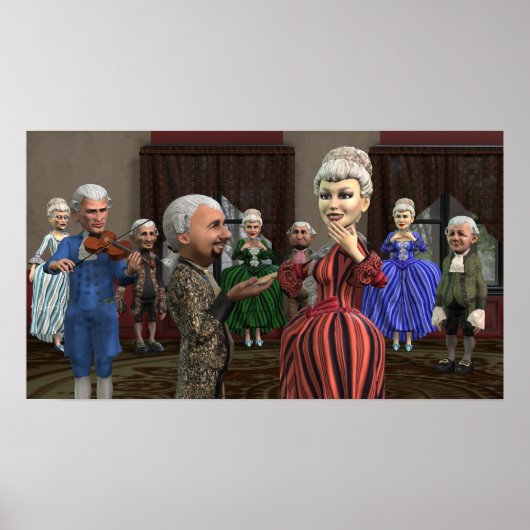 Mag ik deze dans hebben? - Klein Poster (Voorkant)