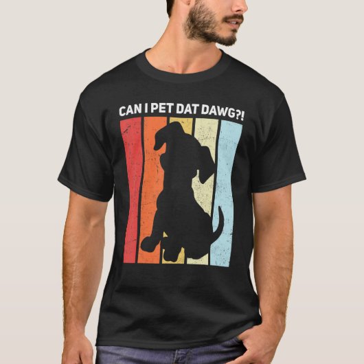 Mag ik die dawg aaien! t-shirt (Voorkant)