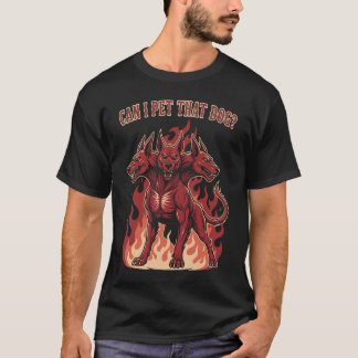 Mag ik die hond aaien? Cerberus T-shirt