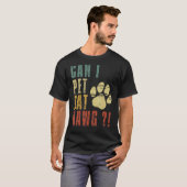 Mag ik die hond aaien? t-shirt (Voorkant volledig)