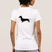 Mag ik die hond aaien? t-shirt (Achterkant)