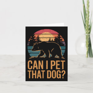Mag ik die hond Beer 1 Kaart