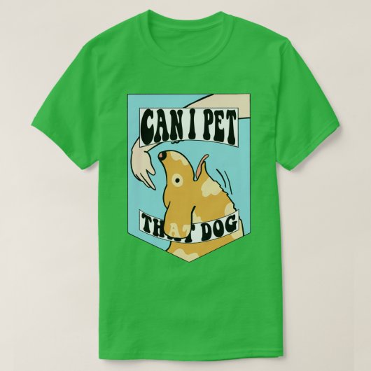 Mag ik die hond beitelen? t-shirt (Design voorkant)