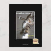 Mag ik disdance? briefkaart (Voorkant)