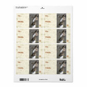 Mag ik disdance? etiket (Full Sheet)