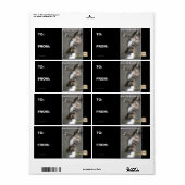 Mag ik disdance? etiket (Full Sheet)
