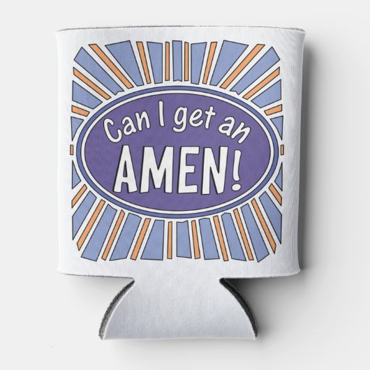 Mag ik een AMEN? Blikjeskoeler (Voorkant)