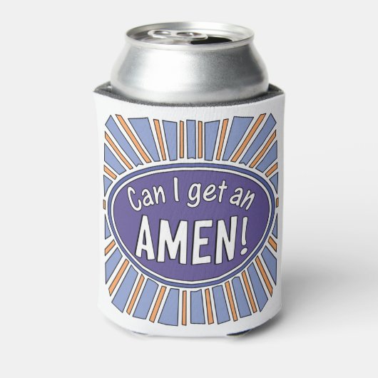 Mag ik een AMEN? Blikjeskoeler (Blikje Achterkant)