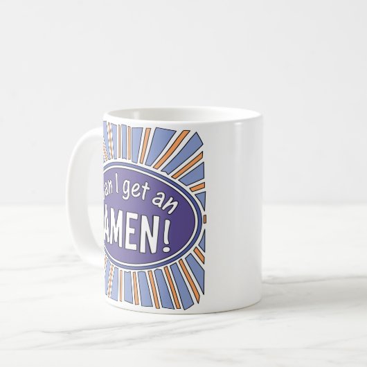 Mag ik een AMEN? Koffiemok (Voorkant links)