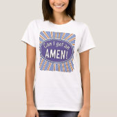 Mag ik een AMEN? T-Shirt (Voorkant)