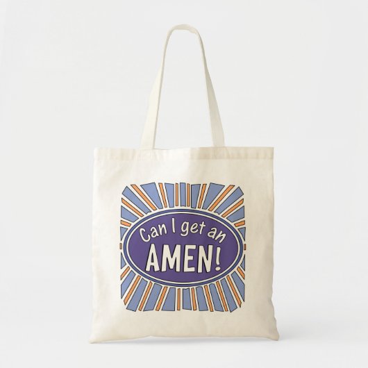 Mag ik een AMEN? Tote Bag (Voorkant)