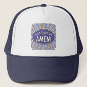 Mag ik een AMEN? Trucker Pet (Voorkant)