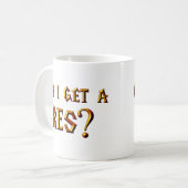 Mag ik een Res? Koffiemok (Voorkant links)