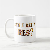 Mag ik een Res? Koffiemok (Links)