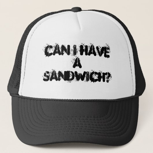 Mag ik een Sandwich? Trucker Pet (Voorkant)