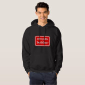 Mag ik een Thaise prijs? ♦ Geschreven in Thai Scri Hoodie (Voorkant volledig)