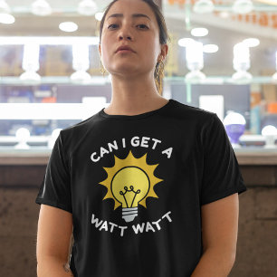Mag ik een watt-T-shirt? T-shirt