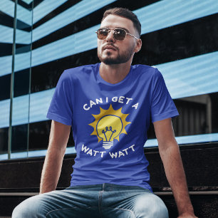 Mag ik een watt-T-shirt? T-shirt