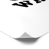 Mag ik een watt zien grappige wetenschappelijke bu poster (Hoek)