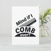 Mag ik even langskomen? bedankkaart (Staand voorkant)