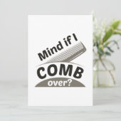 Mag ik even langskomen? bedankkaart (Staand voorkant)