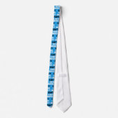 Mag ik geen Hockey Funny Pardon op Blue? Stropdas (Achterkant)