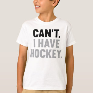 Mag ik geen Hockey, geweldig grappig excuus voor d T-shirt