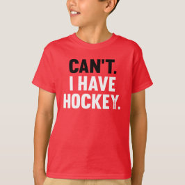 Mag ik geen Hockey, geweldige grappigheid? T-shirt