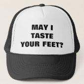 MAG IK JE FEET GEVEN? TRUCKER PET (Voorkant)