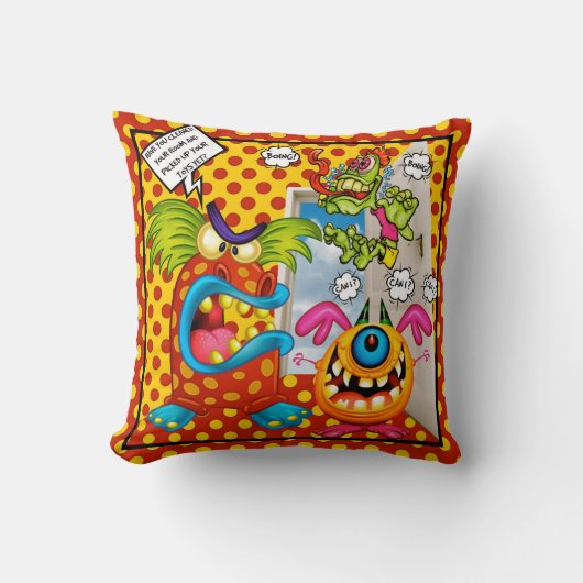 Mag ik? kussen (Voorkant)